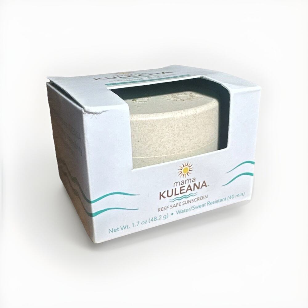 Mama Kuleana Broad Spectrum Sunscreen SPF 30 Zinc Reef Safe Hawaii 1.7oz NEW